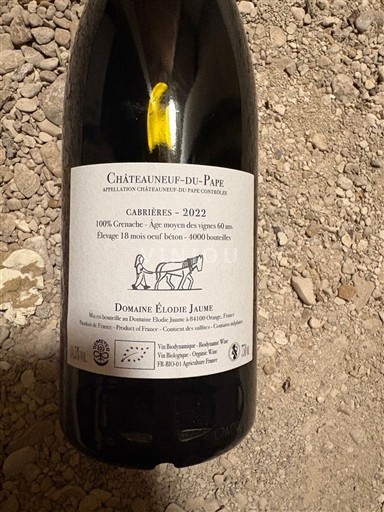 Rhônetal Châteauneuf-du-Pape Domaine Élodie Jaume Cabrières 2022