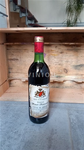 Bordeaux Côtes-de-bourg Château Haut-foucaud Neročník