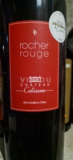 Provenza Coteaux d'Aix-en-Provence Château Calissanne Rocher Rouge 2020