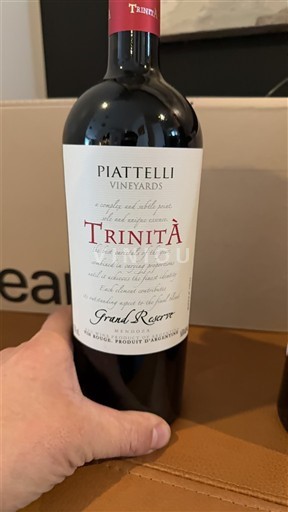 Mendoza Piattelli Vineyards Trinità Ei vuosikertaa