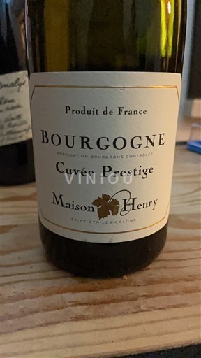 Bourgogne Maison Henry Prestige 2022