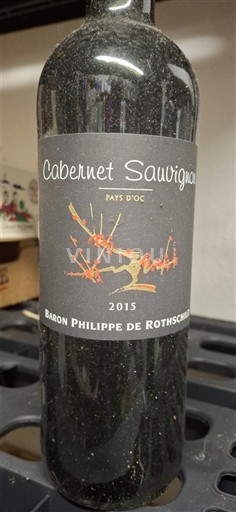 Languedoc a Roussillon Pays d'Oc Baron Philippe de Rothschild Cabernet Sauvignon 2015
