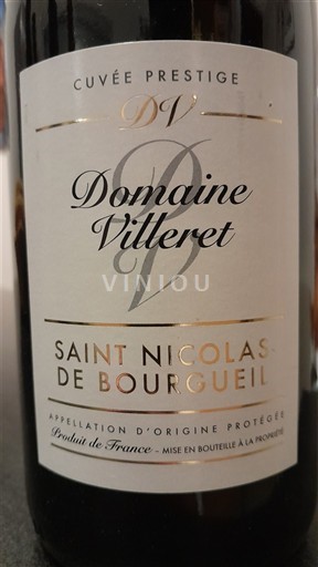 Thung lũng sông Loire Saint-Nicolas-De-Bourgueil Domaine Villeret Prestige Không niên vụ