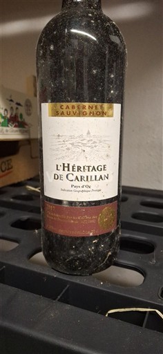 Linguadoca e Rossiglione Paese d'Oc L'Héritage de Carillan Cabernet Sauvignon 2017