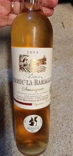 South West Saussignac Château Farrou-La Baragouline 2004