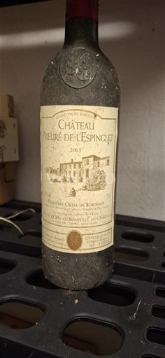 Bordeaux Premières-côtes-de-bordeaux Château Prieuré de L'Espinglet 2003