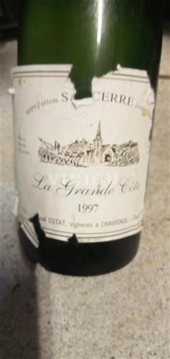 Loire Valley Sancerre Pascal Cotat La Grande Côte 1997