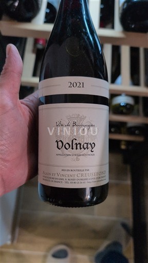 Burgundy Volnay Alain et Vincent Creusefond 2021
