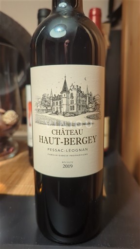 Bordeaux Pessac-Léognan Château Haut-Bergey 2019