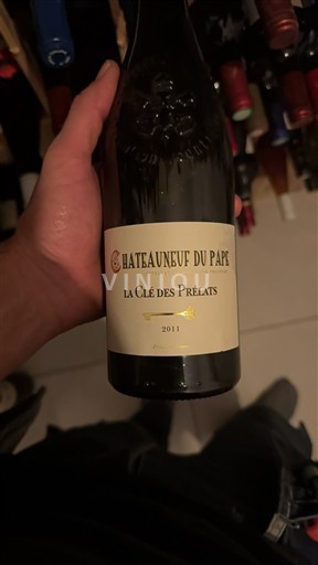 Vallée du Rhône Châteauneuf-du-pape La Clé des Prélats 2011