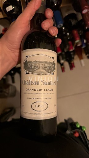 Bordéus Saint-Émilion Grand Cru Classé Château Soutard 1990