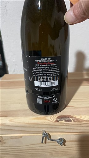 Neuchâtel Neuchâtel AOC Château Auvernier 2021