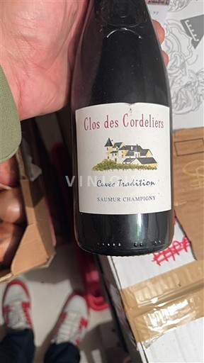 Valle del Loira Saumur-Champigny Clos des Cordeliers Tradition 2015