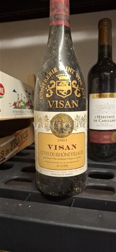Rhônen laakso Määrittelemätön Confrérie Saint Vincent 2003