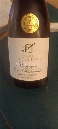 Borgogna Borgogna-Costa-Chalonnais Domaine Lagarde Clos du Prieuré Monopole 2023