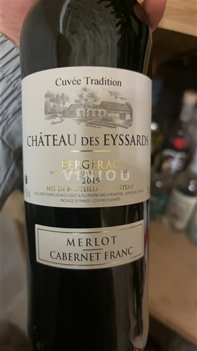 Zuidwest-Frankrijk Bergerac Château S Eyssards Tradition 2019