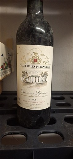 Bordeaux Bordeaux Supérieur Château Les Plagnolles 2008