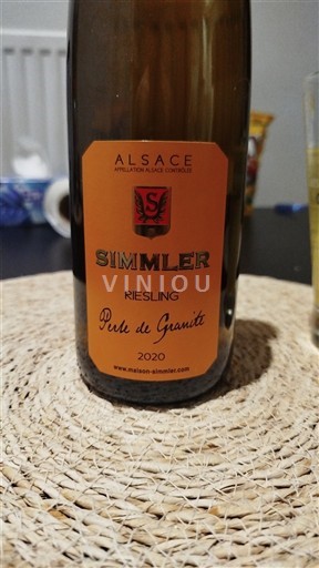 Alsacia Simmler Perle de Granite 2020