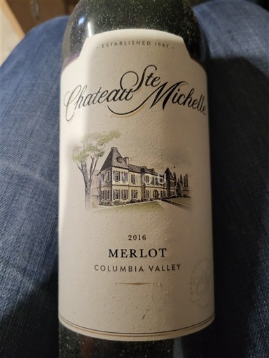 Rượu vang Rouge sec Château Ste Michelle 2016 Mỹ AVA Tây Bắc Mỹ Không được chỉ định AVA