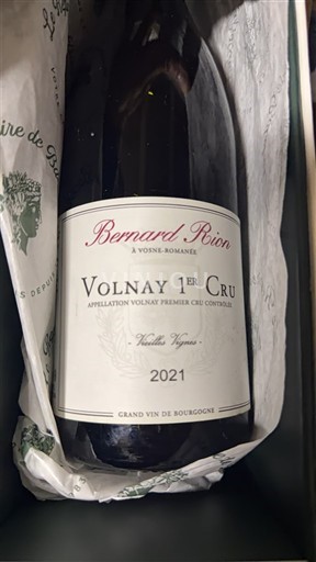 Burgundsko Volnay Premier Cru Bernard Rion Vieilles Vignes 2021