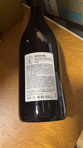 Bordeaux Côtes-de-Bordeaux Initial BC 2020