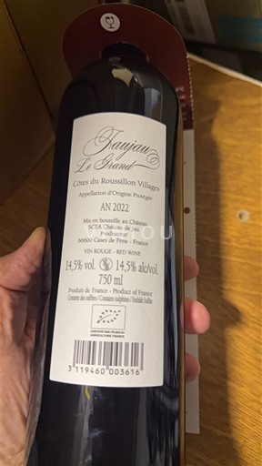 Roussillon Côtes du Roussillon Villages Château Chavijau Le Grand 2022