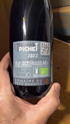 Bourgondië Bourgogne Domaine Petit Bondieu Thomas Pichet 2023