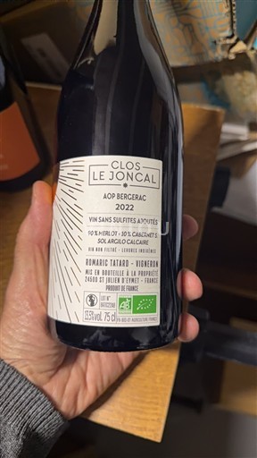 Sud-Ouest Bergerac Clos Le Joncal 2022