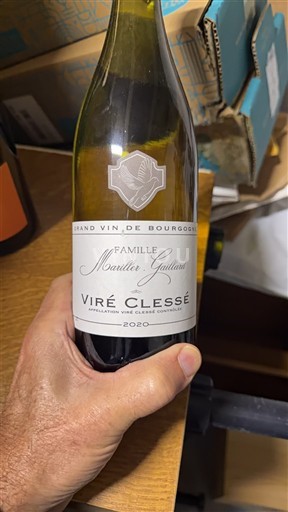 Burgundy Viré-clessé Famille Moulin Gaillard 2020