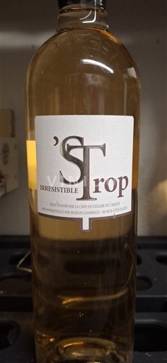 Sud-Ouest Côtes de Gascogne Cave Bucquoy de l'Odéon Irresistible Trop Non Millésimé