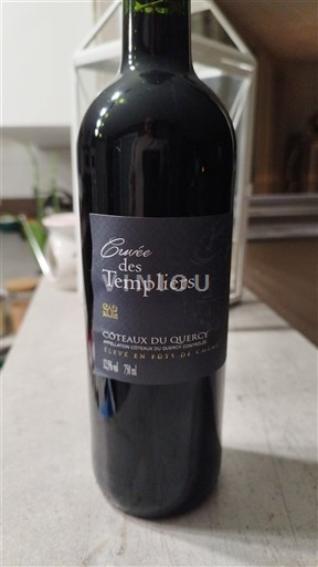 Südwestfrankreich Coteaux-du-Quercy Cuvée des Templiers Ohne Jahrgang