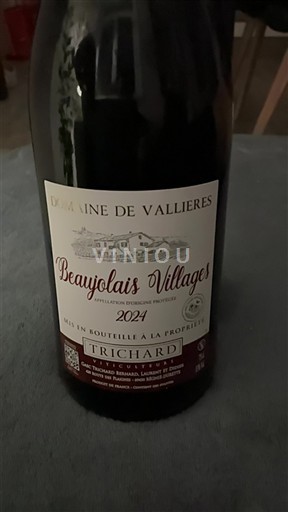 Beaujolais Beaujolais Villages Domaine Vallieres 2024