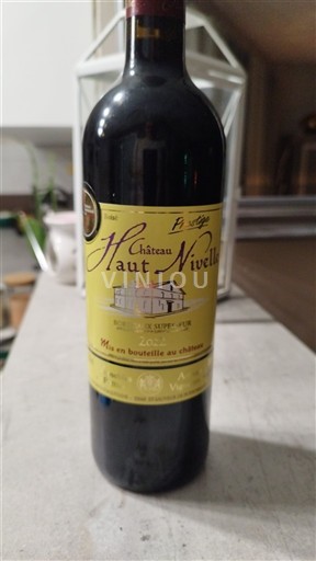 Burdeos Blaye-Côtes de Burdeos Château Haut Nivelle 2022