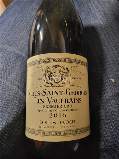 Burgund Nuits-Saint-Georges Premier Cru Louis Jadot Les Vaucrains 2016