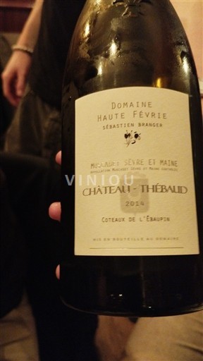 Valle del Loira Muscadet-sèvre-et-maine Domaine Haute Févrie Château-Thébaud 2014