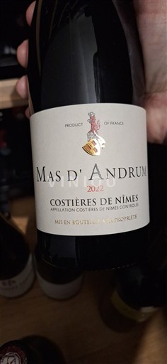 Vale do Ródano Costières de Nîmes Mas d' Andrum 2022