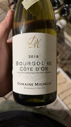 Borgogna Borgogna Côte d'Or Domaine Michelot 2018