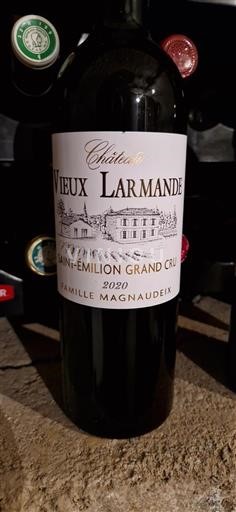 Burdeos Saint-Émilion Gran Cru Château Vieux Larmande 2020