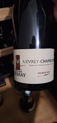 Burgundija Gevrey-chambertin Domaine Yannick Debray 2015