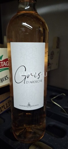 Alpe in reke Rona Ardeška. Vignerons Ardéchois Gris d'Ardèche 2024