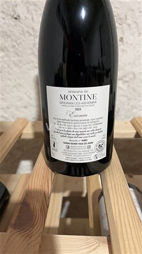 Weine Rouge sec Essentiel Domaine Montine 2023 Frankreich Rhônetal Grignan-les-Adhémar AOC