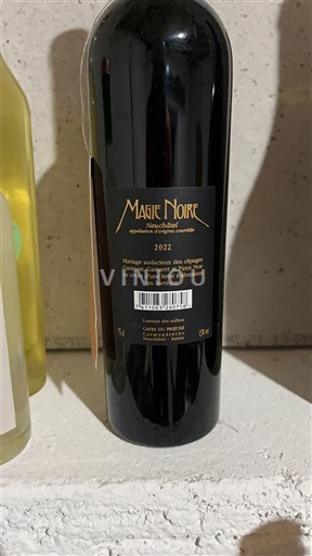 Neuchâtel Neuchâtel AOC Neuchâtel Magie Noire 2022