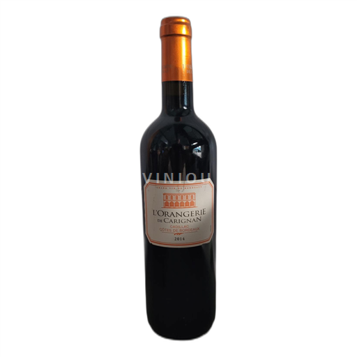 Bordeaux Cadillac-Côtes de Bordeaux Carignan L'Orangerie 2014