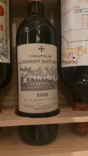 Verërat Rouge sec Château La Mission Haut-Brion 2006 Francë Bordoja Pessac-Léognan AOC Grand Cru
