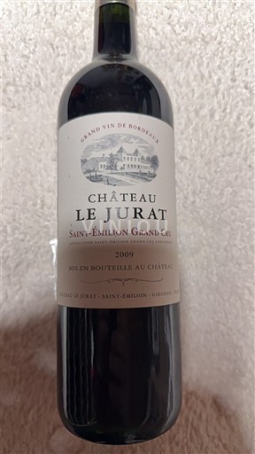 Bordeaux Saint-Émilion Grand Cru Grand Cru Château Le Jurat 2009