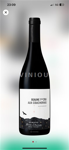 Bourgogne Ikke specificeret Premier Cru Domaine Boris Champy Beaune 1er Cru Aux Coucherias 2018