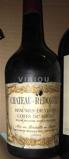 Rhônetal Beaumes de Venise Château Redortier Ohne Jahrgang