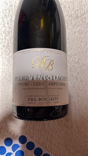 Bourgogne Ikke specificeret Premier Cru P. & L. Bouley Les Champs Gains Ikke årgangsbestemt