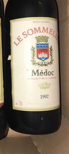 Bordeaux Médoc Le Sommelier 1992