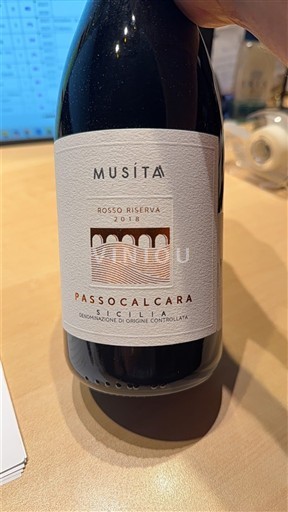 Sicile Musita Passocalcara Rosso Riserva 2018